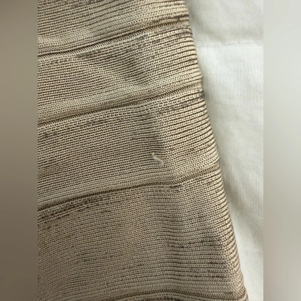Herve Leger pencil gray distressed Skirt XS - Picture 5 of 7